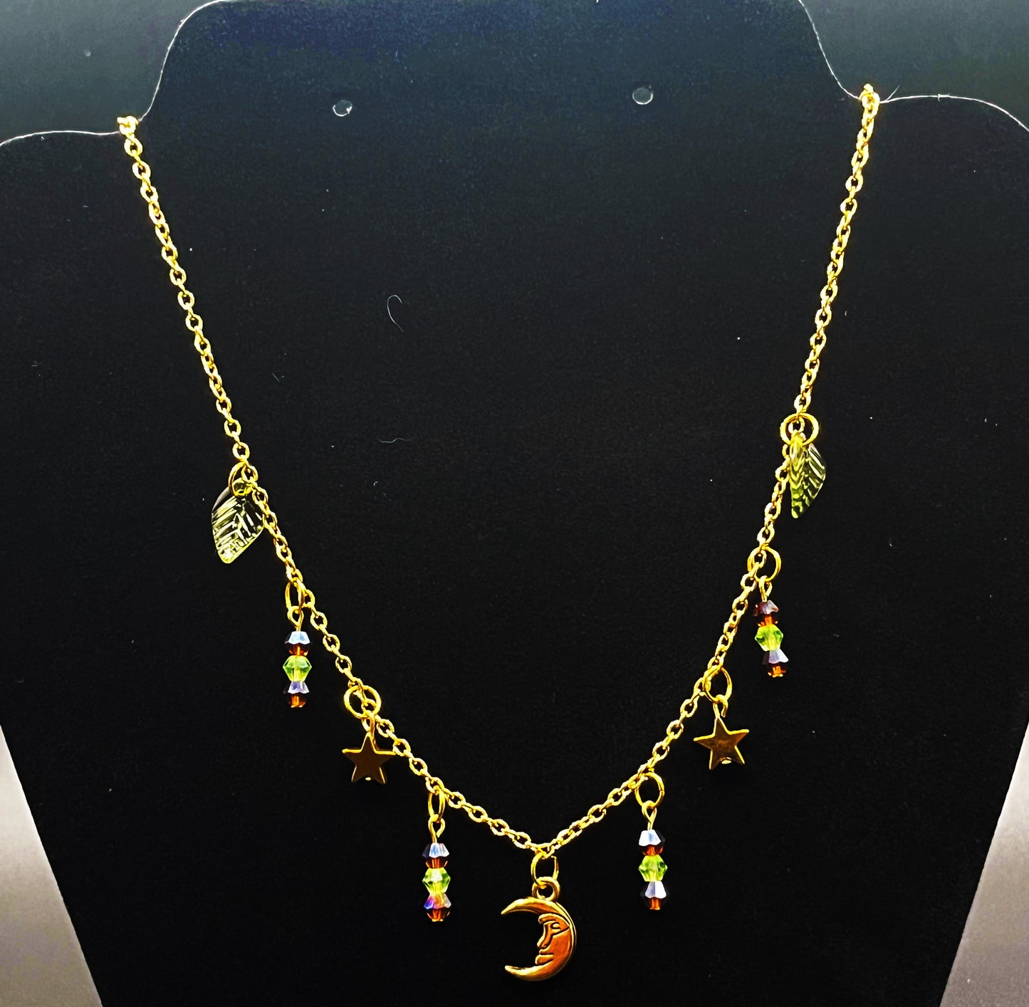 Forest moon necklace