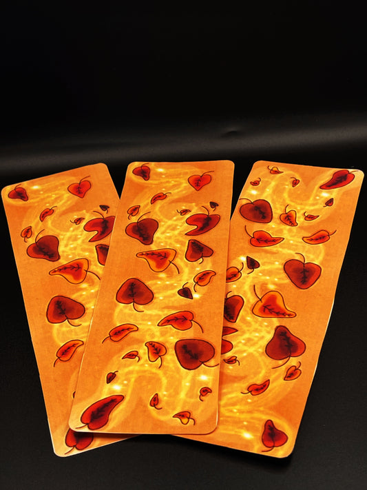 Falling leaves bookmark
