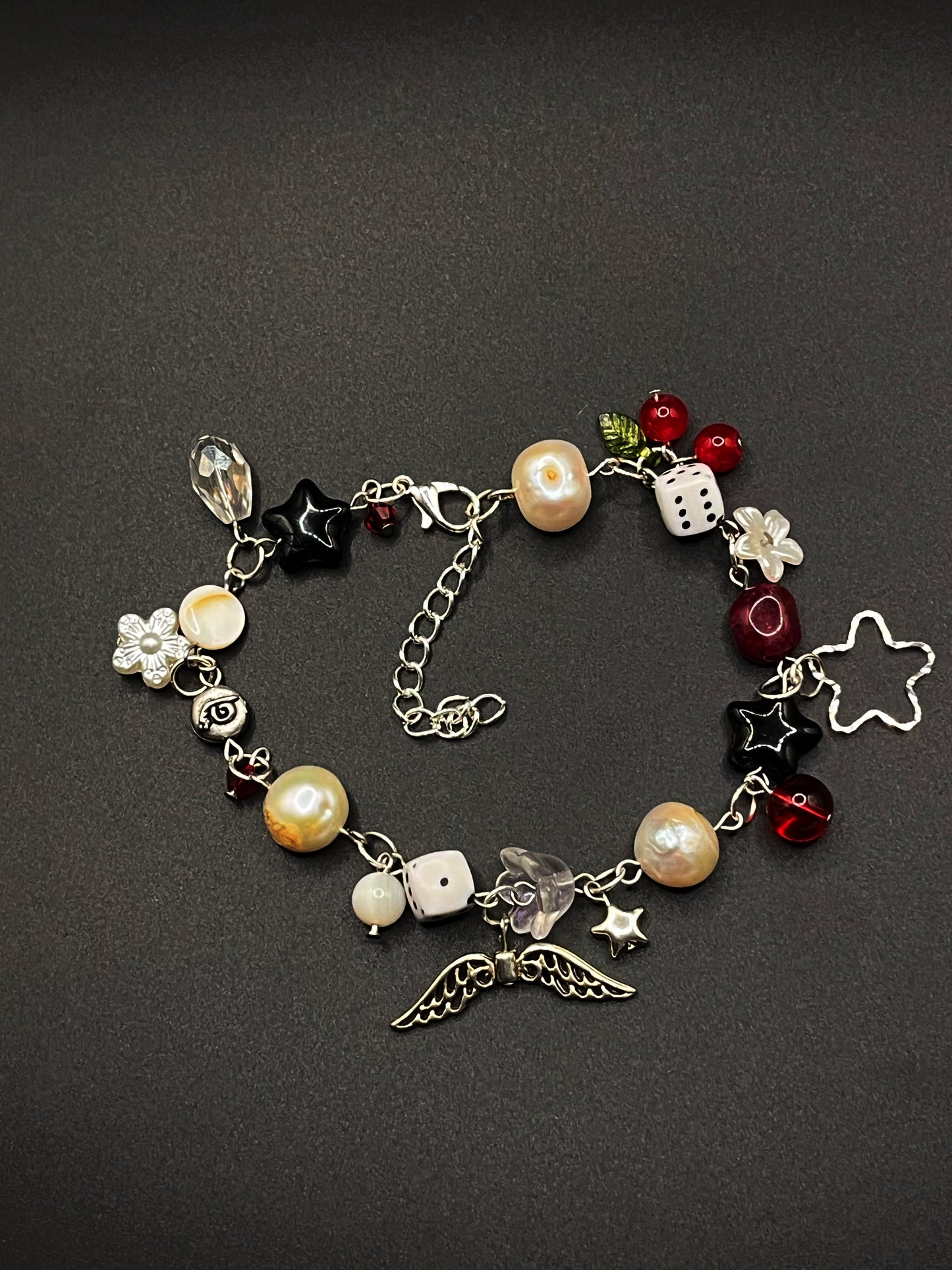 Dice trinket bracelet