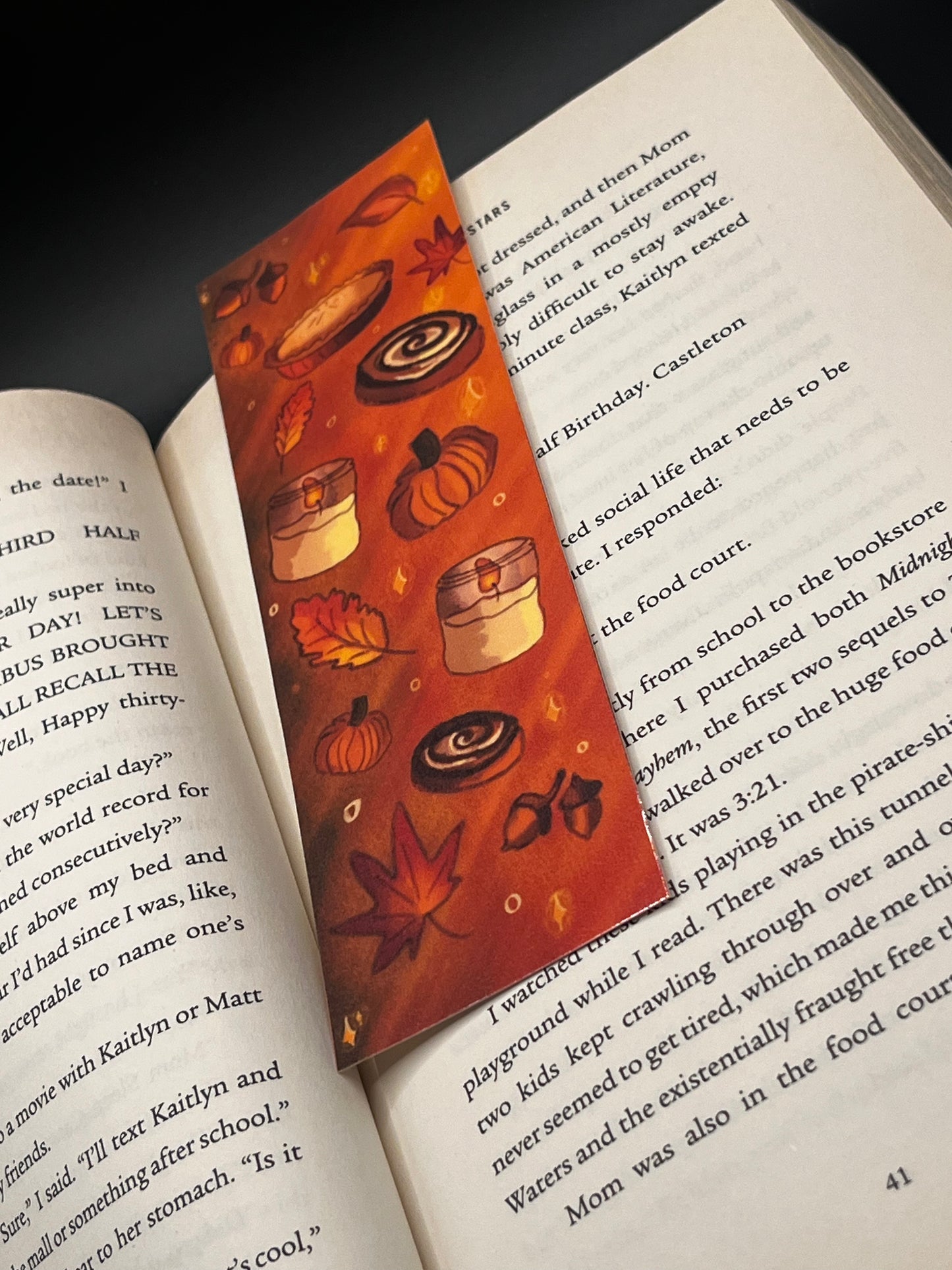 All things cozy bookmark